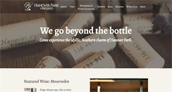 Desktop Screenshot of hanoverparkwines.com